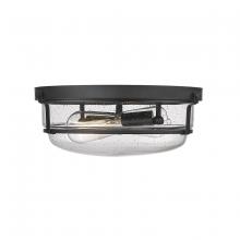  4652-MB - Mayson 2-Light Flushmount Ceiling Light Matte Black