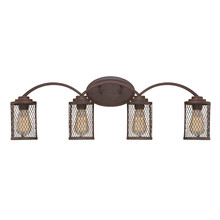  3274-RBZ - Akron 4-Light Vanity Rubbed Bronze