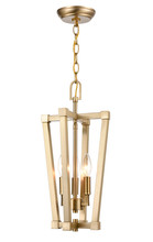  9123-MG - 3-Light Pendant light Modern Gold