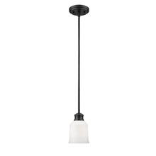  141-MB - Burbank 1-Light Mini-Pendant light Matte Black