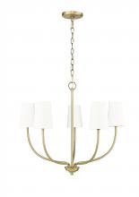  29905-VB - Kandor 5-Light Chandelier Ceiling Light Vintage Brass