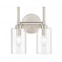  9922-BN - Chastine 2-Light Vanity Brushed Nickel