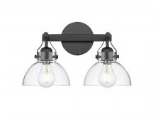  24102-MB - 2-Light Vanity Matte Black