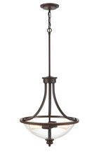  3632-RBZ - Forsyth 2-Light Pendant light Rubbed Bronze