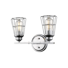  3382-CH - 2-Light Vanity Chrome