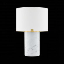 Mitzi by Hudson Valley Lighting HL920201-AGB - Rumi Table Lamp