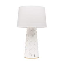  HL335201-WH/GL - Naomi Table Lamp