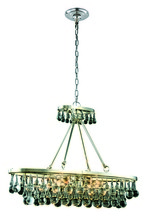  1509D34PN - Bettina 4 light Polished Nickel Pendant Clear Royal Cut Crystal