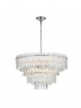  1780D25C - Emilia 25 inch Chandelier in Chrome