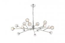  3509D48C - Graham 18 Light Pendant in Chrome