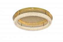  3800F30SG - Bowen 29.5 inch LED Flush Mount in Satin Gold