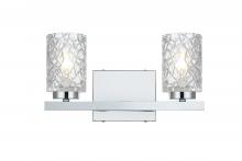  LD7026W14C - Cassie 14 inch Wall Sconce in Chrome