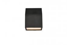  LDOD4004BK - Raine Integrated LED wall sconce in black