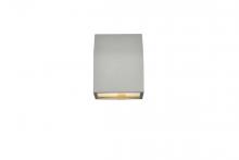  LDOD4004S - Raine Integrated LED wall sconce in silver