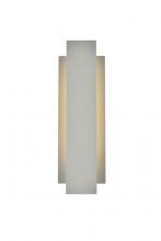  LDOD4005S - Raine Integrated LED wall sconce in silver