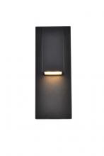  LDOD4006BK - Raine Integrated LED wall sconce in black