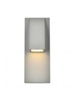  LDOD4006S - Raine Integrated LED wall sconce in silver