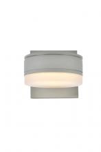  LDOD4013S - Raine Integrated LED wall sconce in silver