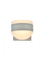  LDOD4017S - Raine Integrated LED wall sconce in silver