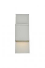  LDOD4024S - Raine Integrated LED wall sconce in silver