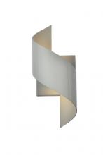  LDOD4034S - Raine Integrated LED wall sconce in silver