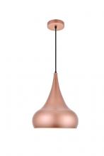  LDPD2047HG - Circa 1 Light Honey Gold Pendant