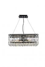  V2034D20BK/RC - MaxIme 20 Inch Black Chandelier