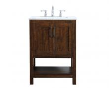  VF16024EX - 24 Inch Single Bathroom Vanity in Espresso