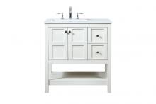  VF16432WH - 32 Inch Single Bathroom Vanity in White