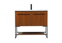  VF42540MTK - 40 Inch Single Bathroom Vanity in Teak