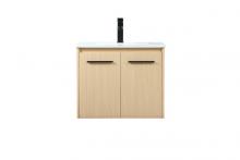  VF44524MMP - 24 Inch Single Bathroom Vanity in Maple