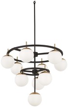 Minka George Kovacs P1358-618 - ALLURIA - 10 LIGHT CHANDELIER