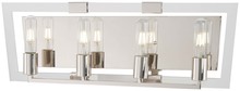 Minka George Kovacs P1374-613 - CRYSTAL CHROME - 4 LIGHT BATH