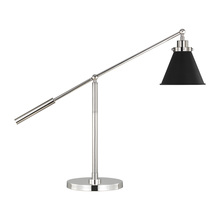 Visual Comfort & Co. Studio Collection CT1091MBKPN1 - Wellfleet Cone Desk Lamp