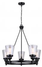  ICH1097A05BK - DECLAN 5 Light Chandelier