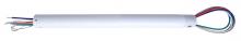  DR12WH-1OD - Replacement 12" Downrod for AC Motor Fans, WH Color, 1" Diameter with Thread