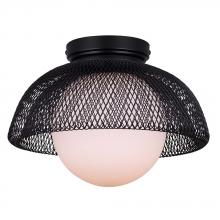  IPL2028B01BK - EMERICH, IPL2028B01BK, MBK Color, 1 Lt Rod Pendant, Dual Mount, Flat Opal Glass, 60W Type A