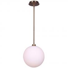  IPL1032A01-10GD - Simone 1 Light Pendant, Gold Finish