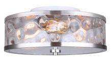  IFM677A15BN - Cala 3 Light Flush Mount, Nickel Finish