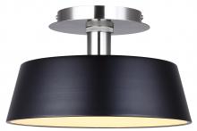  LFM263A13BKN - Jessa, LFM263A13BKN, BN + MBK Color, 12.75" LED Flush Mount, Acrylic, 36W LED (Integrated), Dimm