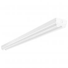  65/1071 - 4 foot; 43 watt; LED Double Light Strip Fixture; 4750 lumens; 4000K; 120-277V