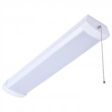  65/1212 - LED 2 Foot Ceiling Wrap with Pull Chain; 20 Watts; 27K/30K/35K/40K/50K CCT Selectable; White Finish;