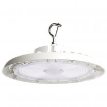  65/796R2 - 200 Watt UFO LED High Bay; 5000K; 28800 Lumens; 120-277 Volt; White Finish