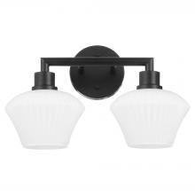  5221-2-59 - Cassini 2 Light Vanity, Matte Black