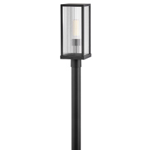 Hinkley 10601BK - Medium Post Mount Lantern