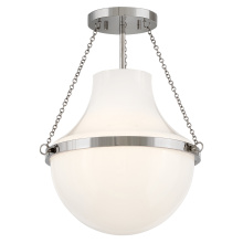 Hinkley 46891PN - Medium Semi Flush Mount