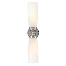 Hinkley 57492PN - Large Two Light Sconce