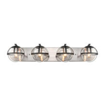  18643/4 - Davenay 31'' Wide 4-Light Vanity Light - Satin Nickel