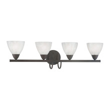  190018763 - Thomas - Tia 30.75'' Wide 4-Light Vanity Light - Painted Bronze