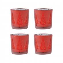  209215 - Modern Tree Votives (Set of 2)